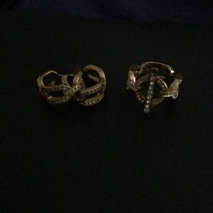 Michael Kors earrings and ring